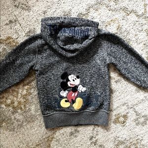 2019 Disneyland Zip Hoodie. Gray. Size XS (about 3-4t).